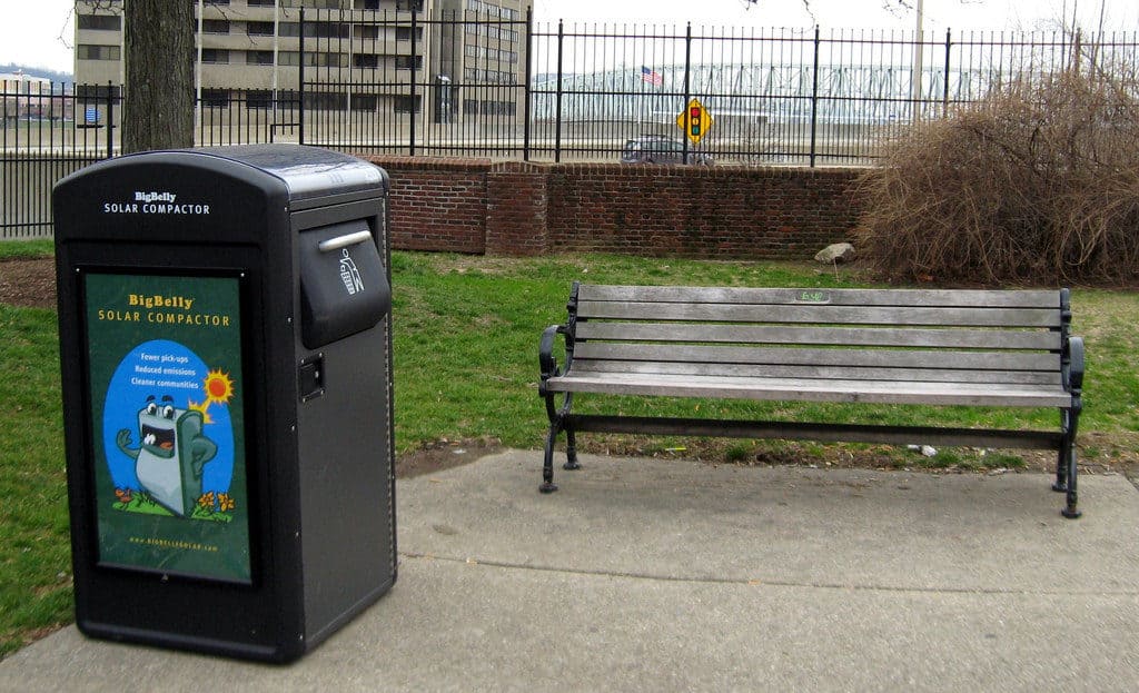 What are solar compactors?