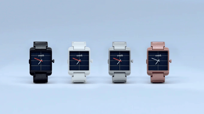 Uvolt Solar Watch Colors