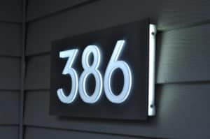 Best Solar House Numbers